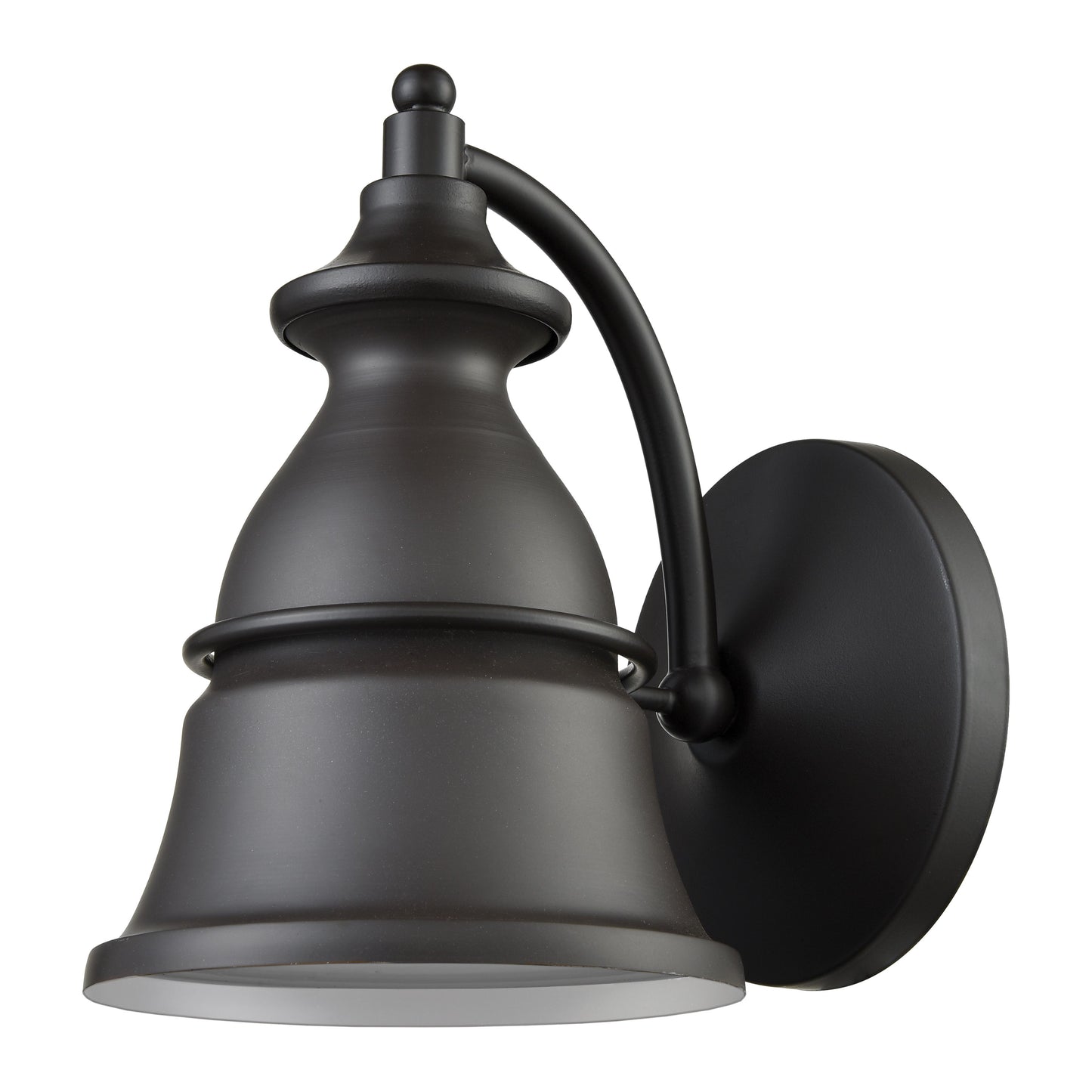 ELK SHOWROOM 57150/1 Langhorn 9'' High 1-Light Outdoor Sconce - Oil Rubbed Bronze