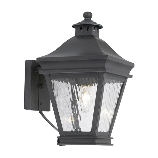 ELK SHOWROOM 5720-C Landings 1-Light Outdoor Wall Lantern in Charcoal