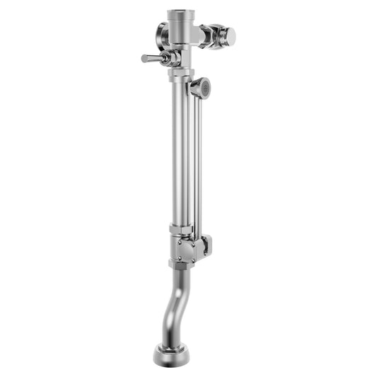 AMERICAN-STANDARD 6047861.002, Ultima Manual Flush Valve With Bedpan Washer Assembly, Offset Tube, 1.6 gpf/6.0 Lpf in Chrome