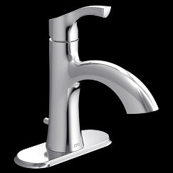 MOEN 58910 Ash  One-Handle Low Arc Bathroom Faucet In Chrome