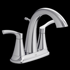 MOEN 58911 Ash  Two-Handle High Arc Bathroom Faucet In Chrome