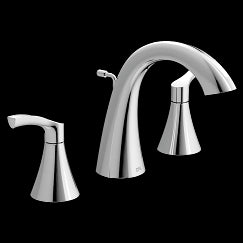 MOEN 58912 Ash  Two-Handle High Arc Bathroom Faucet In Chrome