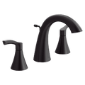 MOEN 58912BL Ash  Two-Handle High Arc Bathroom Faucet In Matte Black