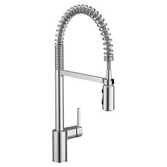 MOEN 5923 Align  One-Handle Pre-Rinse Spring Pulldown Kitchen Faucet In Chrome