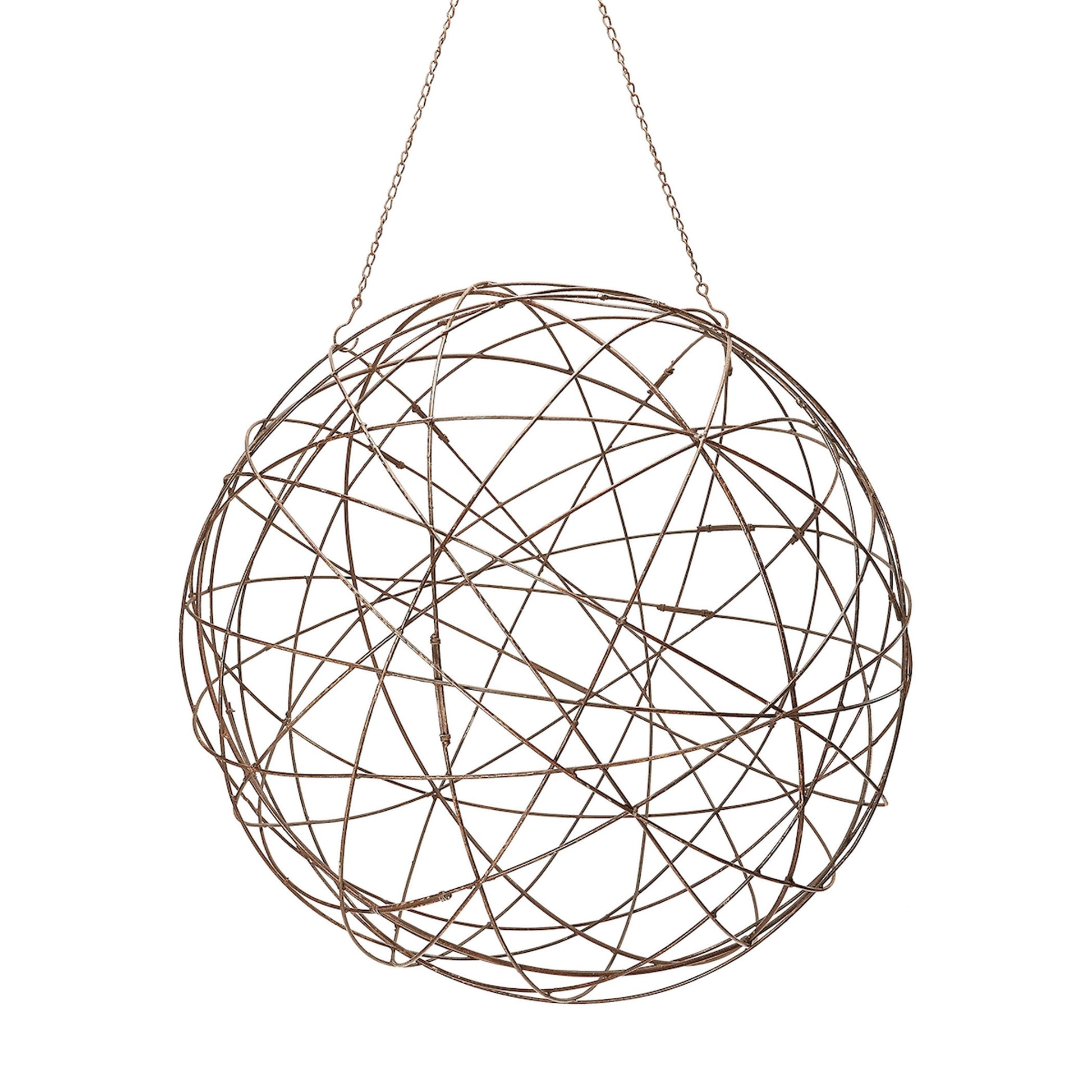 ELK SIGNATURE 594046 Aged Iron Wire Sphere - Large