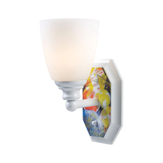 ELK SHOWROOM 60090-1 Kidshine 1-Light Sconce in Space in White