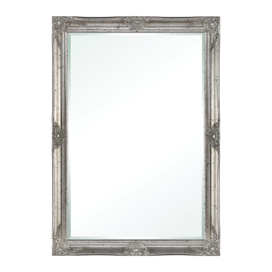 MARKETPLACE 6100-064 Williamsburg Wall Mirror - Antique Silver