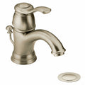 MOEN 6102BN Kingsley Brushed Nickel One-Handle Bathroom Faucet