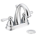 MOEN 6121 Kingsley Chrome Two-Handle Bathroom Faucet