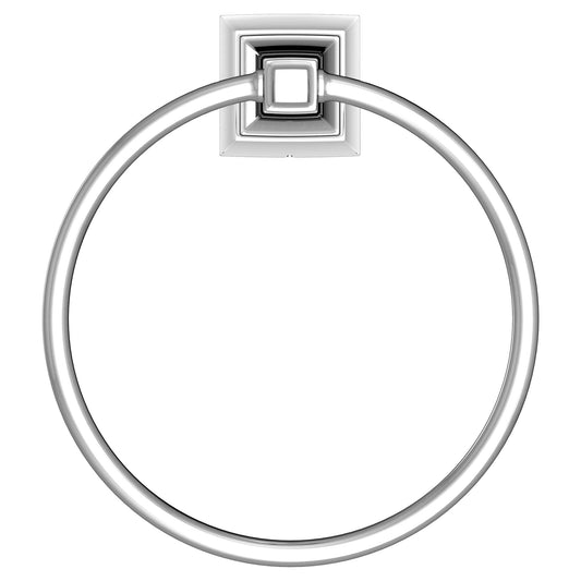AMERICAN-STANDARD 7455190.002, Town Square S Towel Ring in Chrome