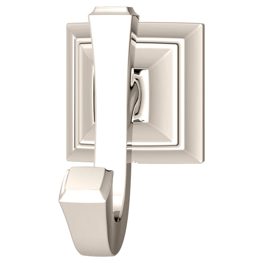 AMERICAN-STANDARD 7455210.013, Town Square S Double Robe Hook in Polished Nickel