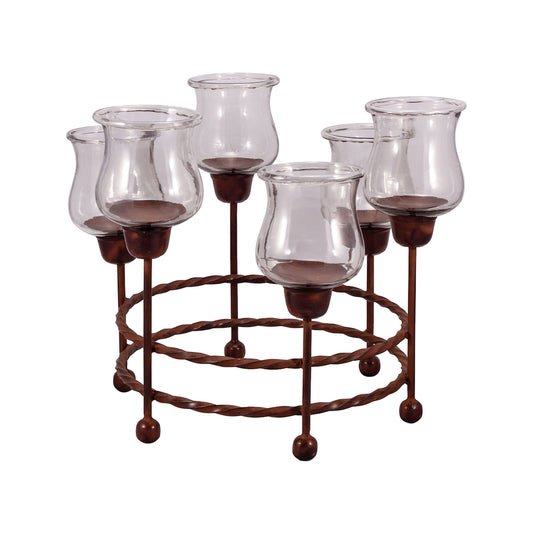 ELK STUDIO 621376 Rodeo Round Centerpiece