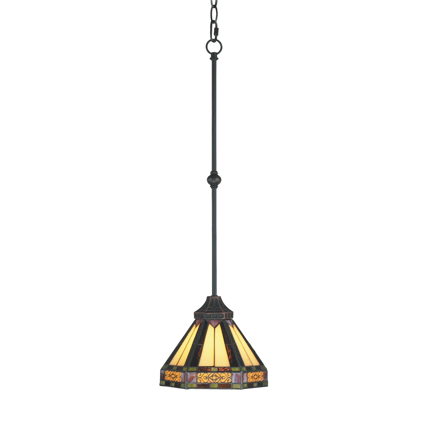 ELK SHOWROOM 629-AB Filigree 6.5'' Wide 1-Light Mini Pendant - Aged Bronze