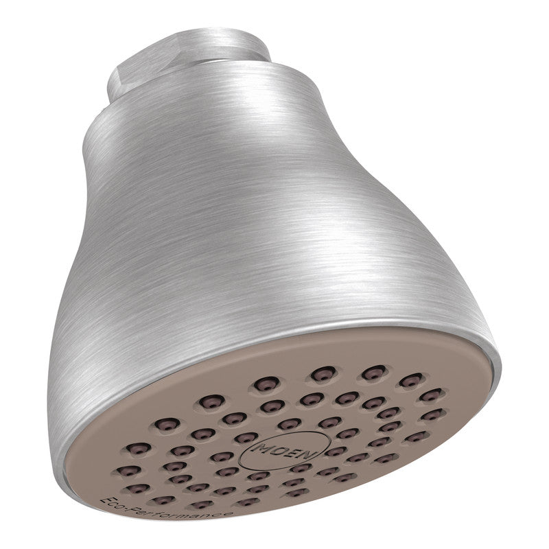 MOEN 6300EPBC Brushed Chrome One-Function 2-1/2" Diameter Spray Head Eco-Performance Showerhead