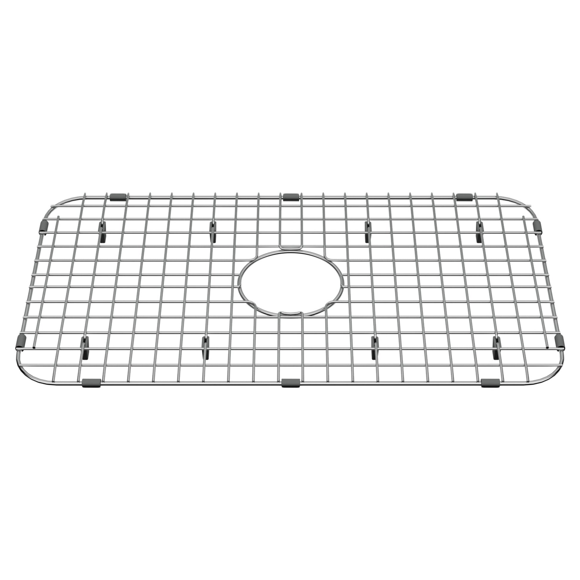 AMERICAN-STANDARD 8432000.075, Delancey 30-Inch Single Bowl Kitchen Sink Grid in Stainless Stl