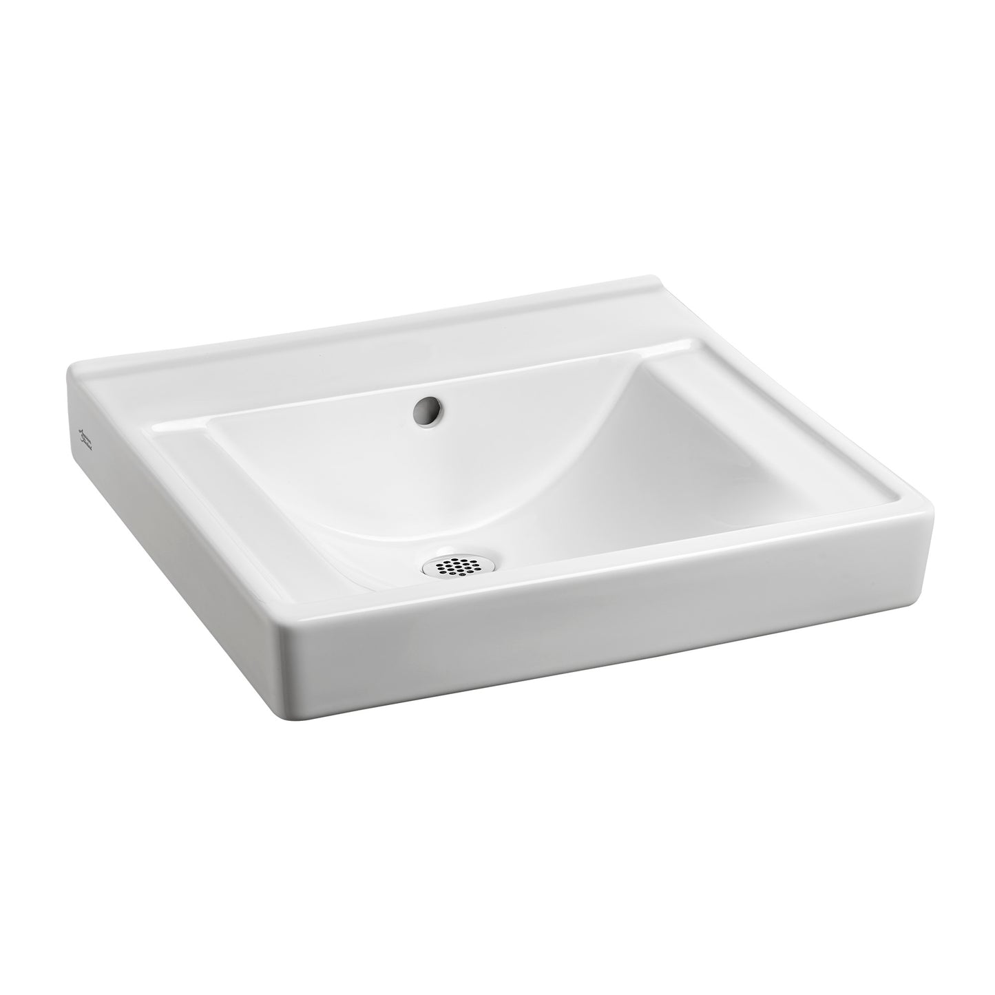 AMERICAN-STANDARD 9024000EC.020, Decorum Wall-Hung EverClean Sink, No Faucet Holes in White