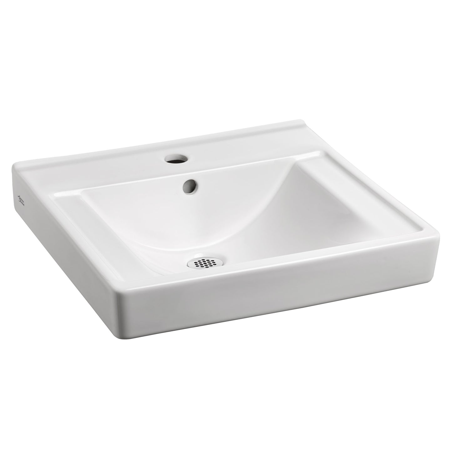 AMERICAN-STANDARD 9024001EC.020, Decorum Wall-Hung EverClean Sink With Center Hole Only in White