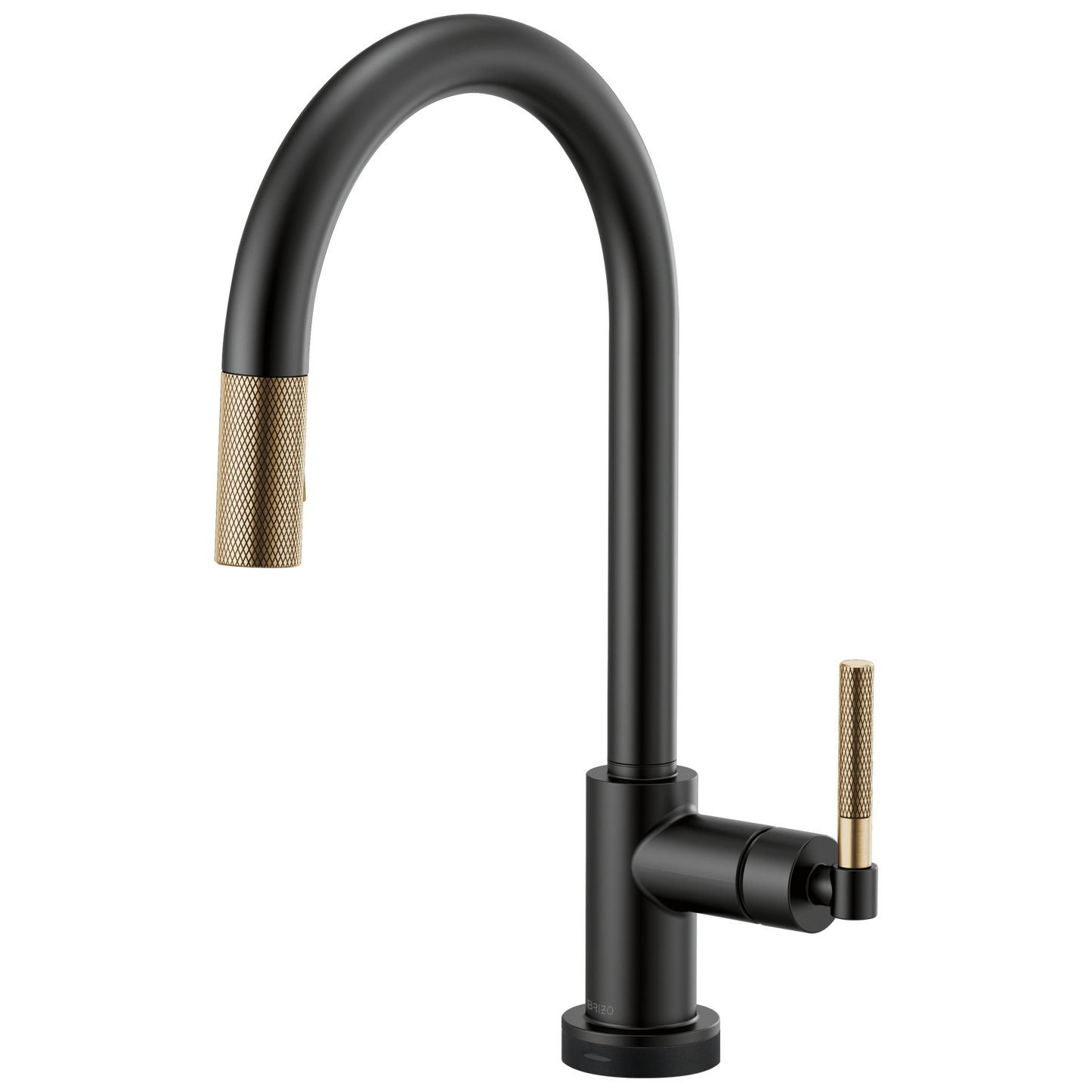 BRIZO 64043LF-BLGL Litze Pull-Down in Matte Black / Luxe Gold