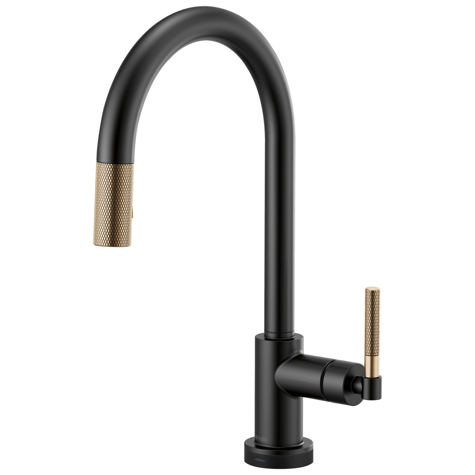 BRIZO 64043LF-BLGL Litze Pull-Down in Matte Black / Luxe Gold