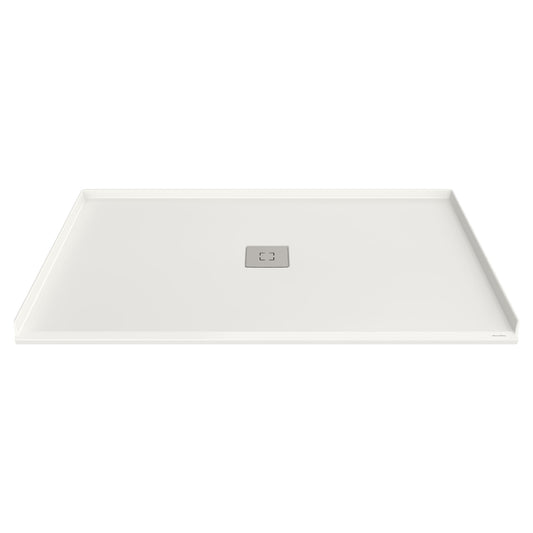 AMERICAN-STANDARD A8007D-FCO.020, Studio 64 x 34-Inch Single Threshold ADA Shower Base With Center Drain in White