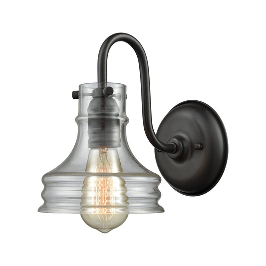 ELK SHOWROOM 65225/1 Binghamton 9'' High 1-Light Sconce - Oil Rubbed Bronze