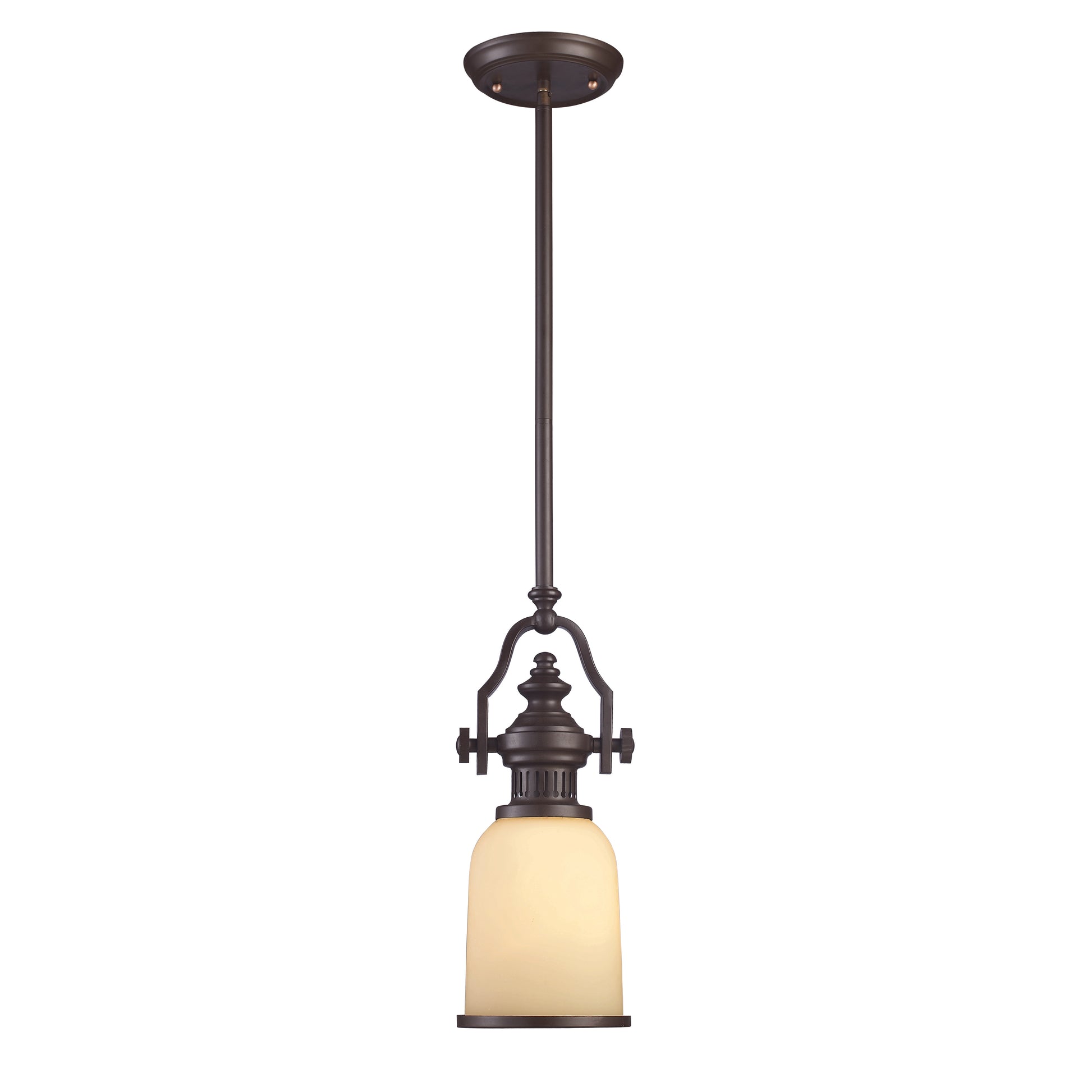 ELK SHOWROOM 66132-1 Chadwick 6'' Wide 1-Light Mini Pendant - Oiled Bronze