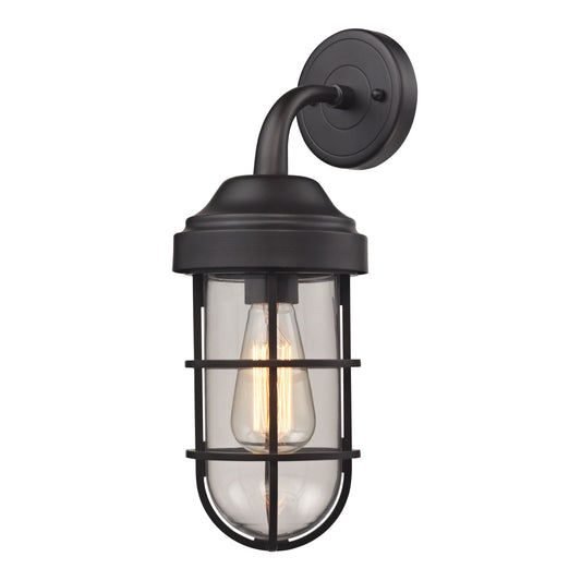 ELK SHOWROOM 66365/1 Seaport 16'' High 1-Light Sconce - Oil Rubbed Bronze