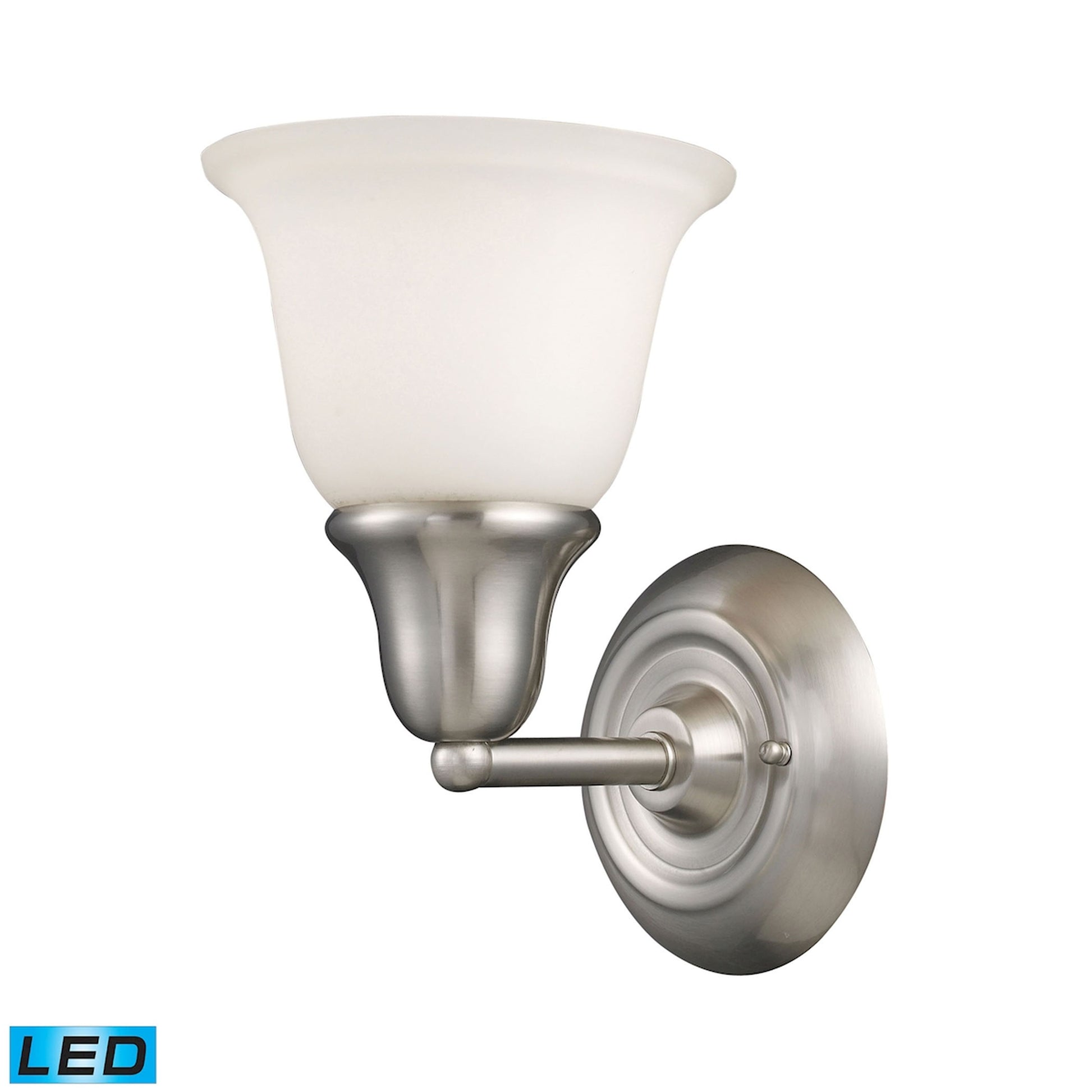 ELK SHOWROOM 67020-1-LED Berwick 7'' Wide 1-Light Vanity Light - Brushed Nickel