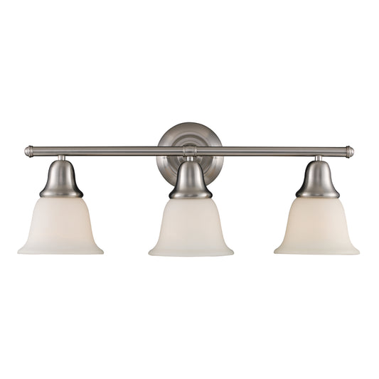 ELK SHOWROOM 67022-3 Berwick 27'' Wide 3-Light Vanity Light - Brushed Nickel