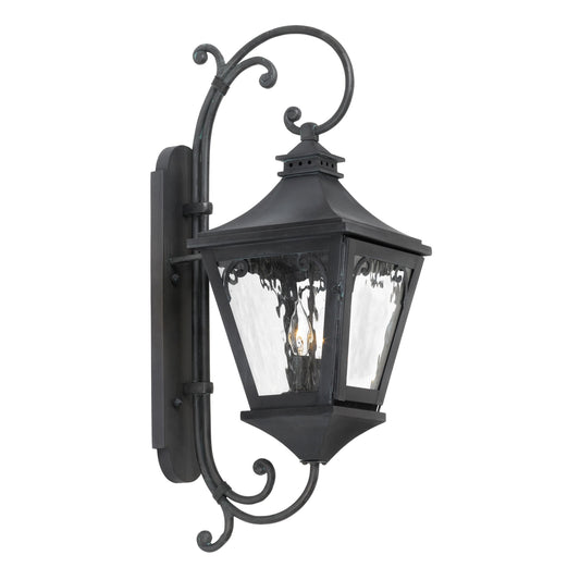 ELK SHOWROOM 6711-C Manor 26'' High 2-Light Outdoor Sconce - Charcoal