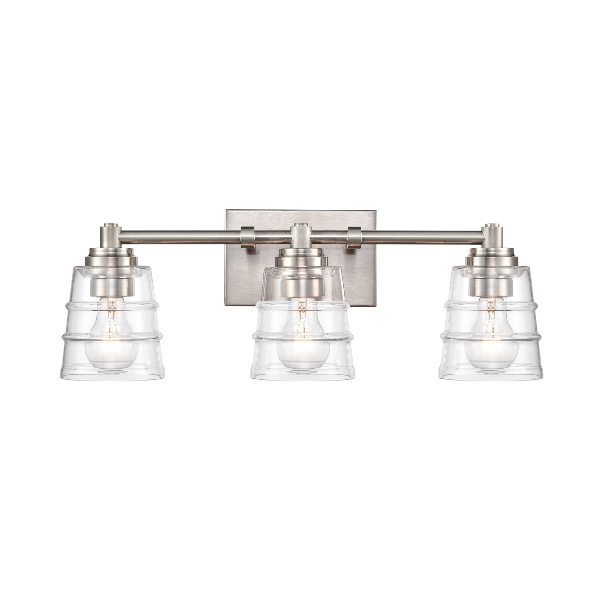 ELK SHOWROOM 67962/3 Pulsate 21.5'' Wide 3-Light Vanity Light - Satin Nickel