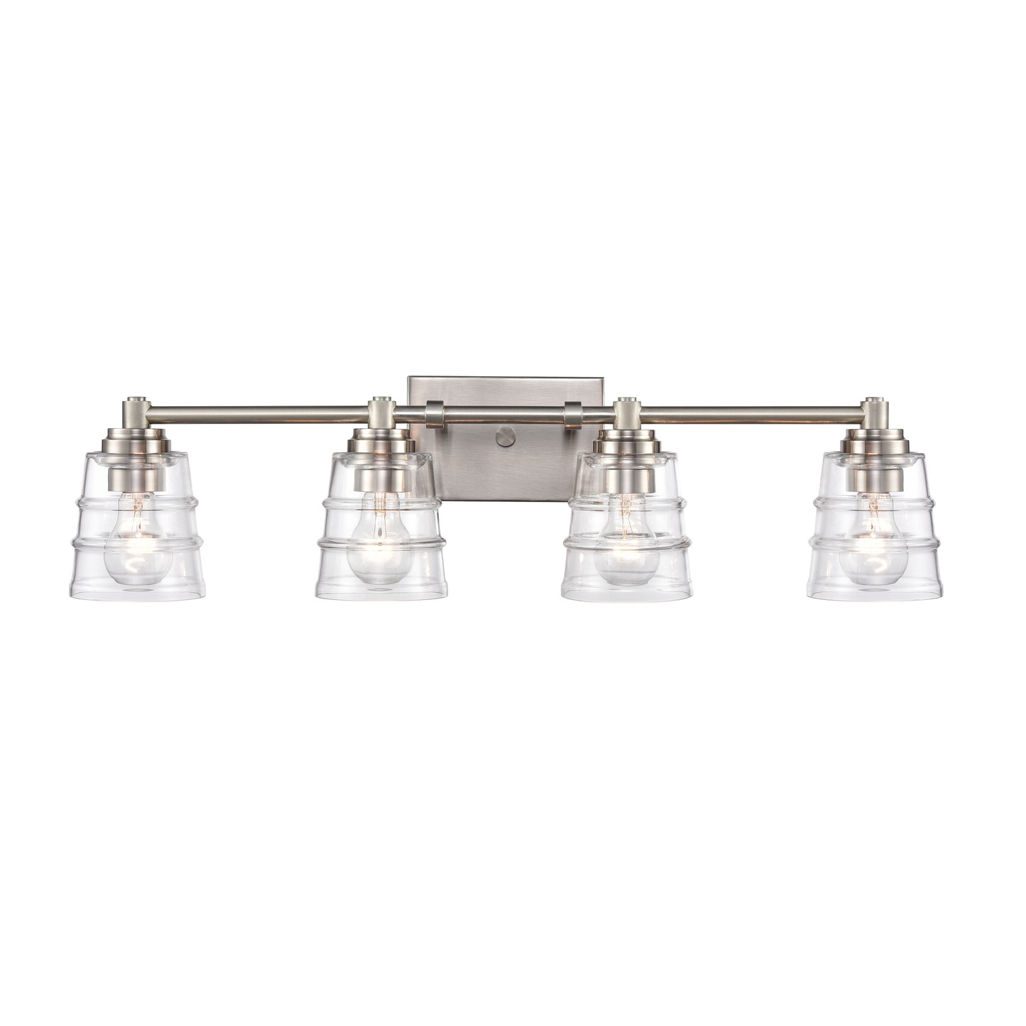 ELK SHOWROOM 67963/4 Pulsate 30.25'' Wide 4-Light Vanity Light - Satin Nickel