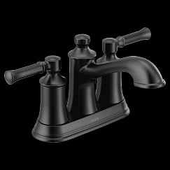 MOEN 6802BL Dartmoor  Two-Handle Bathroom Faucet In Matte Black