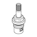 GROHE 48243000 Headpart 3/8", 90°, Ceramic, Right - Chrome