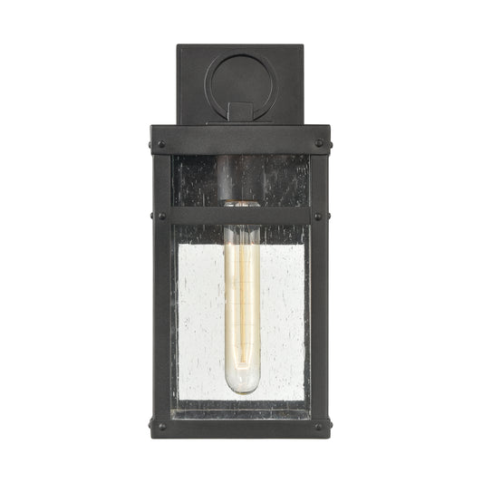 ELK SHOWROOM 69701/1 Dalton 13'' High 1-Light Outdoor Sconce - Textured Black