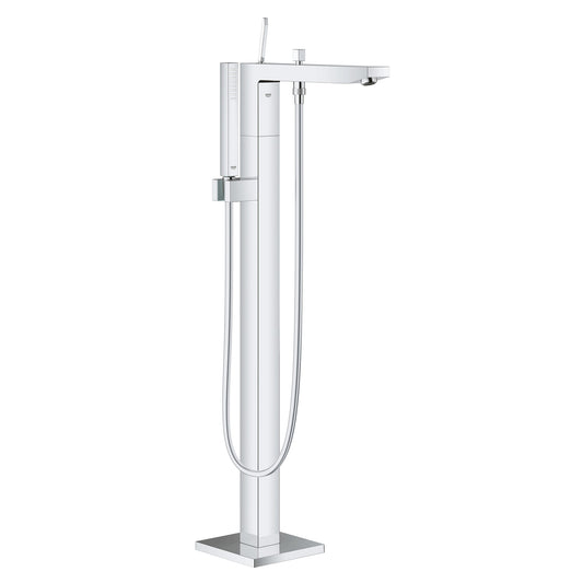 GROHE 23667001 Eurocube Chrome Single-Handle Freestanding Tub Faucet