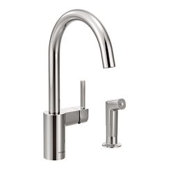 MOEN 7165 Align Chrome one-handle kitchen faucet