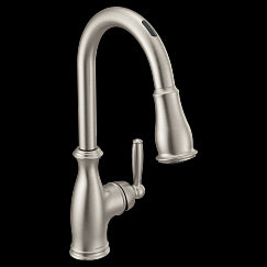 MOEN 7185EVSRS Brantford  One-Handle Pulldown Kitchen Faucet In Spot Resist Stainless