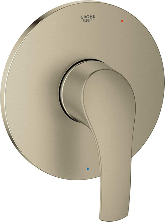 GROHE 14462EN0 Eurosmart Brushed Nickel Pressure Balance Trim With Cartridge