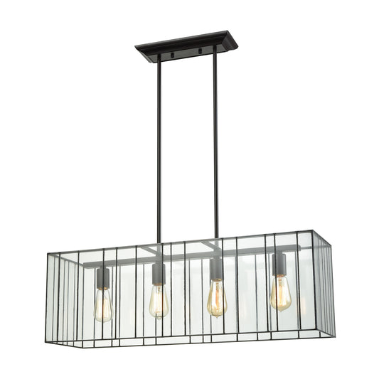 ELK SHOWROOM 72196/4 Lucian 31'' Wide 4-Light Chandelier - Oil Rubbed Bronze