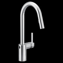 MOEN 7565EWC Align  One-Handle Pulldown Kitchen Faucet In Chrome