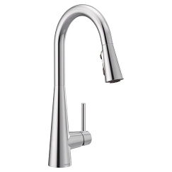 MOEN 7864 Sleek  One-Handle Pulldown Kitchen Faucet In Chrome
