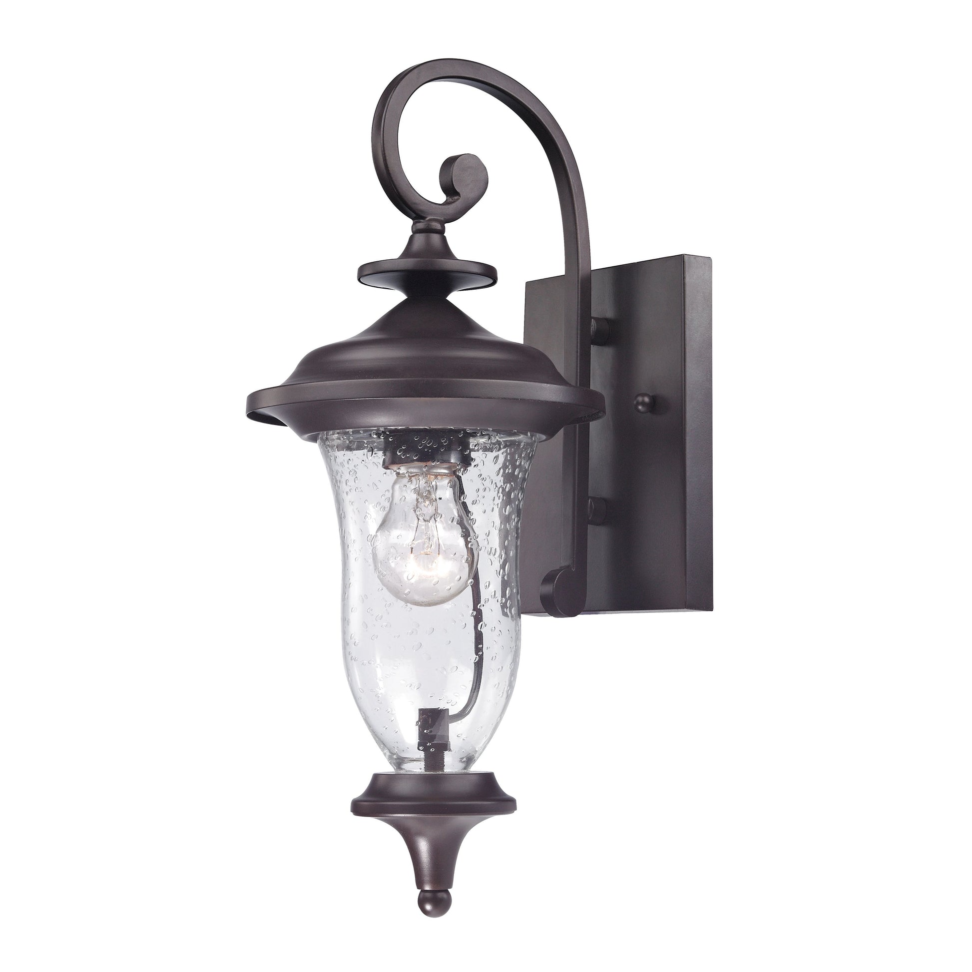 THOMAS 8001EW/75 Trinity 16'' High 1-Light Outdoor Sconce - Oil Rubbed Bronze