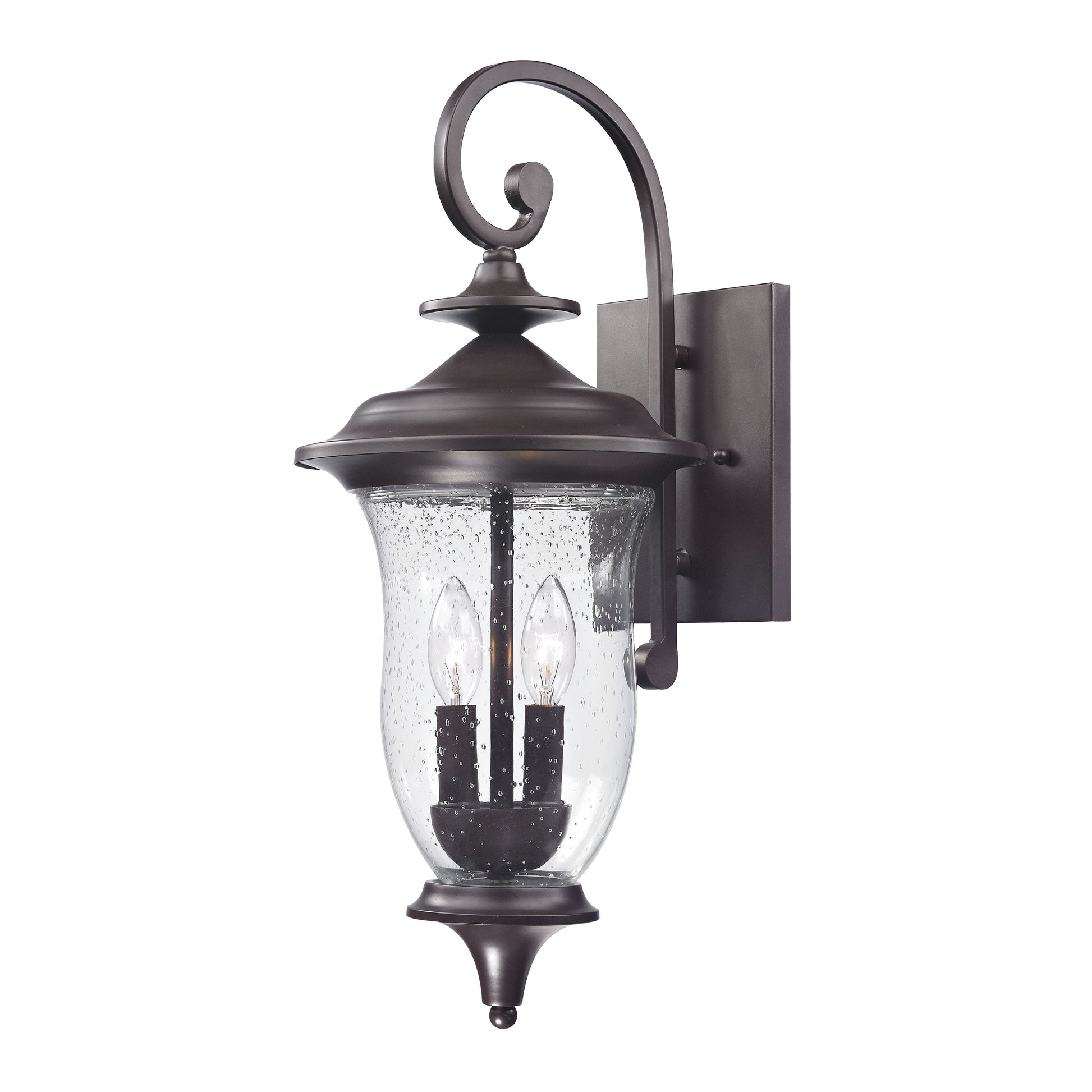 THOMAS 8002EW/75 Trinity 22'' High 2-Light Outdoor Sconce - Oil Rubbed Bronze