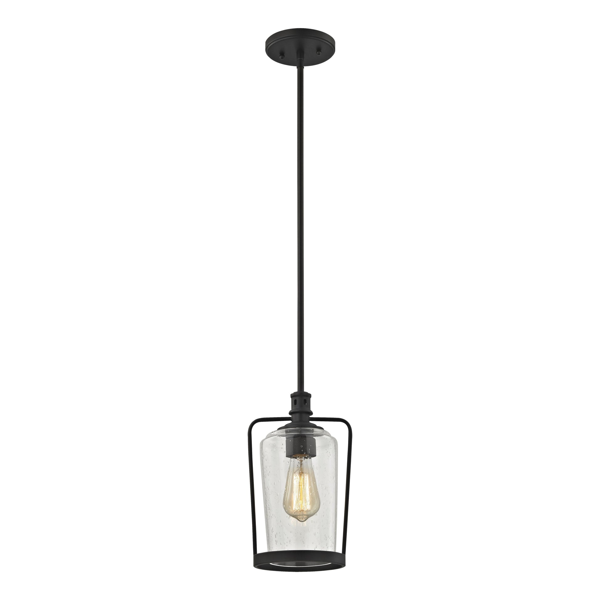 ELK SHOWROOM 81225/1 Hamel 7'' Wide 1-Light Mini Pendant - Oil Rubbed Bronze