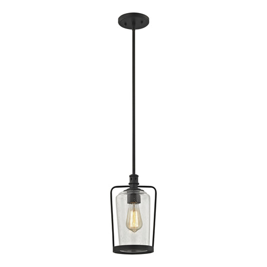 ELK SHOWROOM 81225/1 Hamel 7'' Wide 1-Light Mini Pendant - Oil Rubbed Bronze