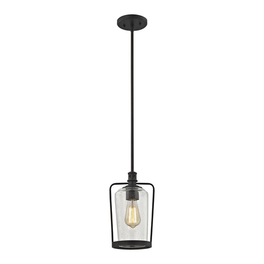 ELK SHOWROOM 81225/1-LA Hamel 7'' Wide 1-Light Mini Pendant - Oil Rubbed Bronze