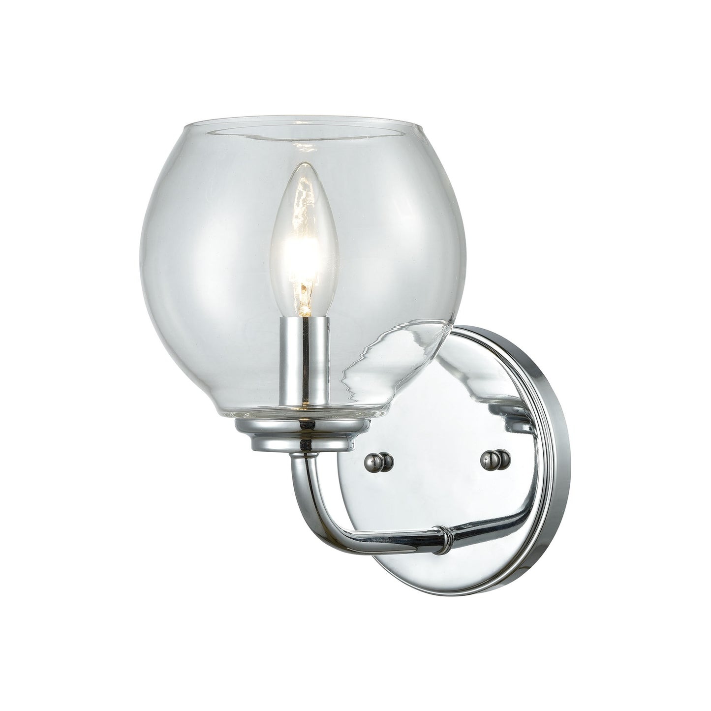 ELK SHOWROOM 81360/1 Emory 6'' Wide 1-Light Vanity Light - Polished Chrome