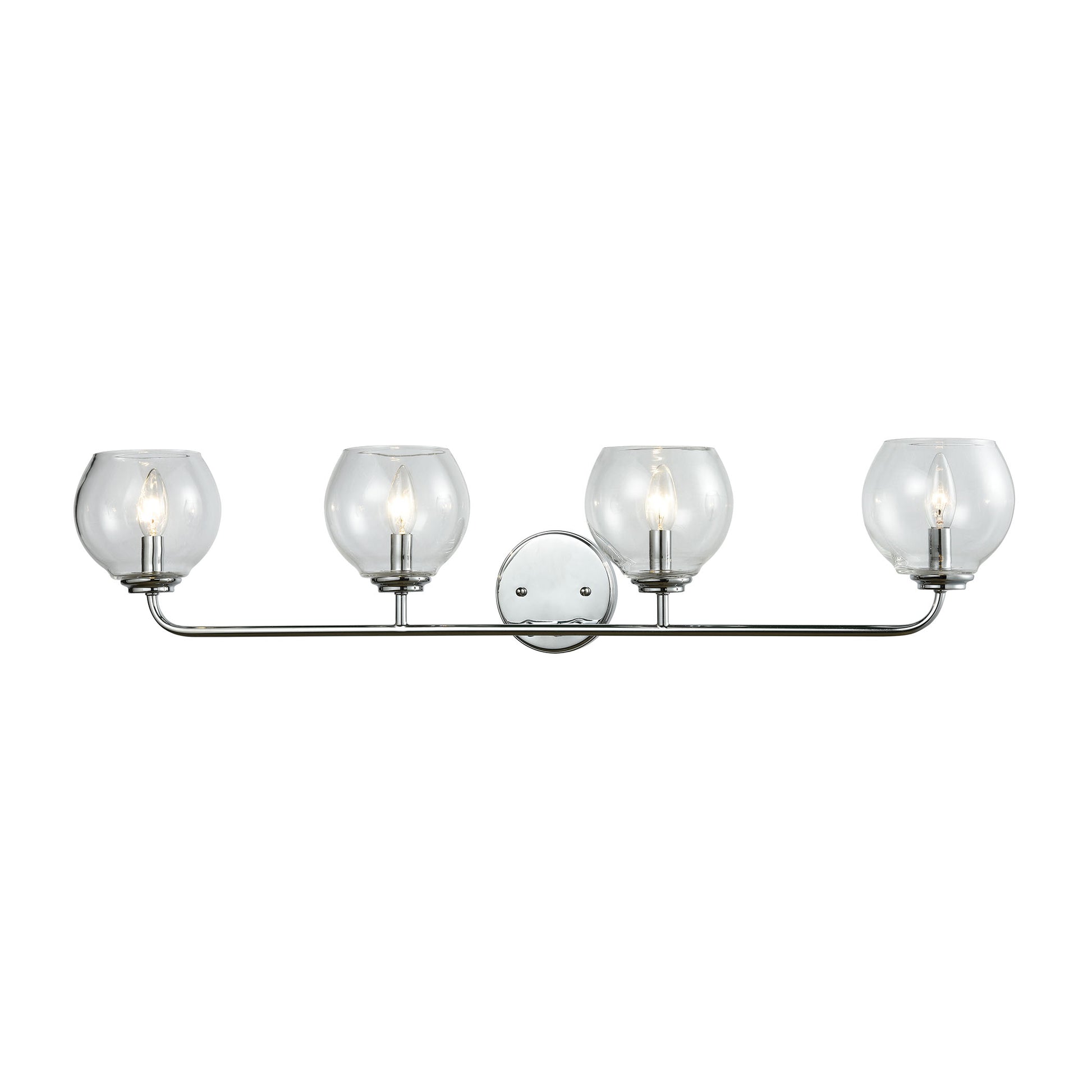 ELK SHOWROOM 81363/4 Emory 38'' Wide 4-Light Vanity Light - Polished Chrome