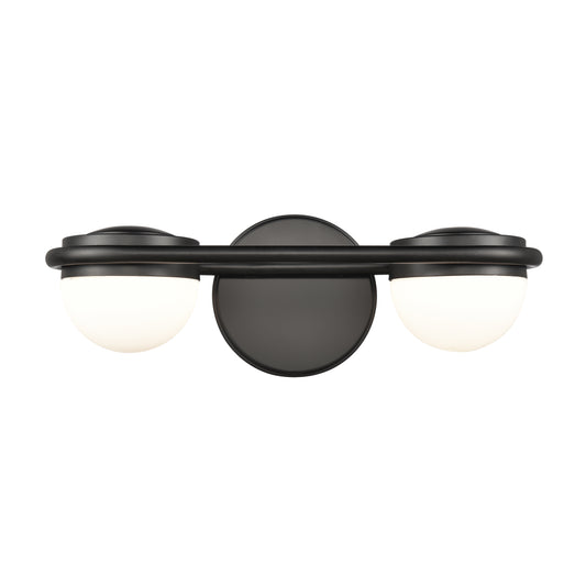 ELK SHOWROOM 81591/LED Nelly 14'' Wide 2-Light Vanity Light - Matte Black